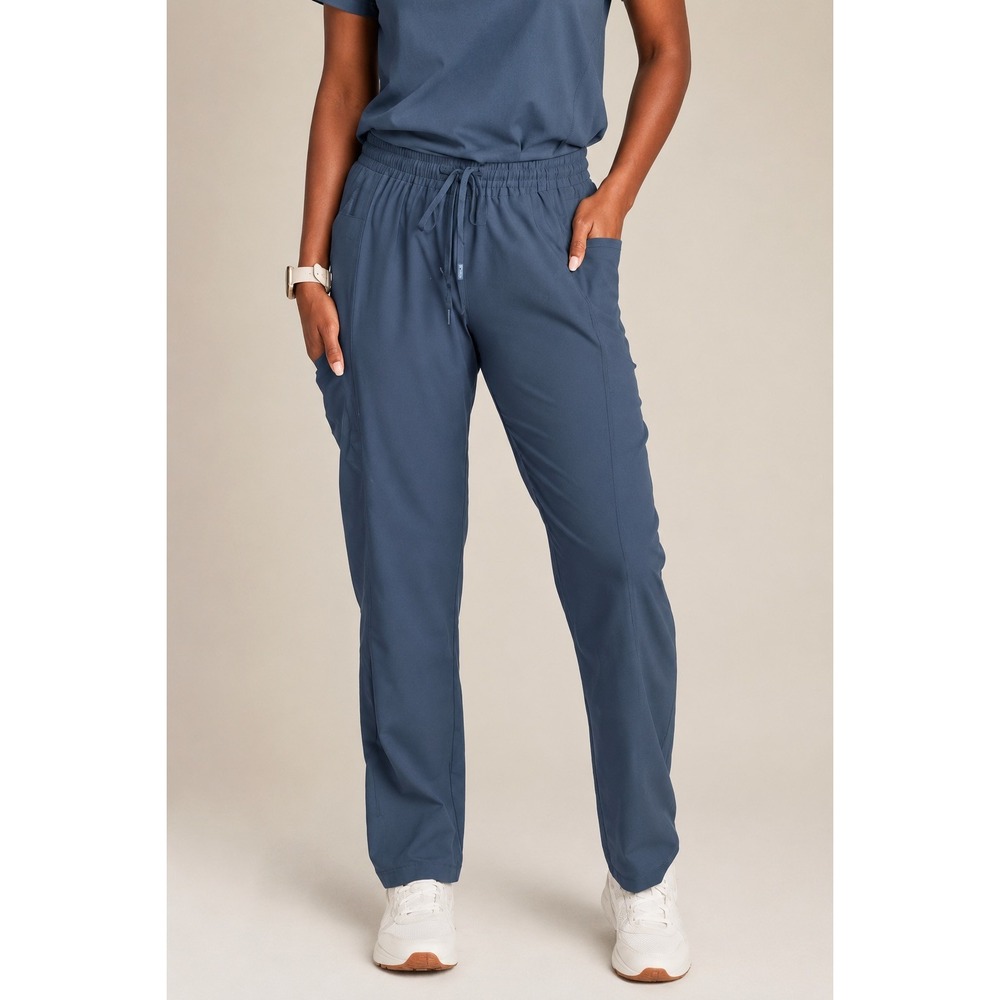 NWT Reebok Tech Comfort Women 3XL‎ Scrub Pant Straight Leg Coronet Blue